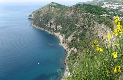 die Ostküste Ischias, Wanderwege auf Ischia