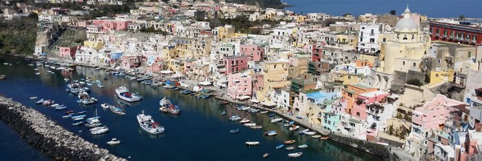 Insel Procida Fischerhafen Corricella